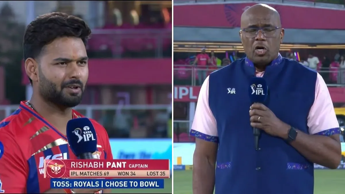 Pant-Bishop Toss Confusion Goes Viral During RR-LSG Clash Match