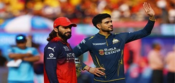 Arshad Khan replaces Sai Kishore GT XI, RCB bowling Ahmedabad final