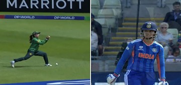 Smriti scores record 34th T20I fifty after dropped catch vs PAK-W