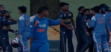 Sooryavanshi angrily confronts Sri Lanka players after Super Over