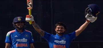 Gill, Kishan centuries power IND dominance vs AFG in Lucknow ODI