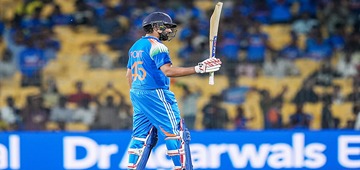 Rohit Sharma scores 62nd fifty India near series sweep Afghanistan