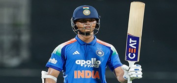 IND vs AFG 3rd ODI Jaiswal scores century Chennai whitewash