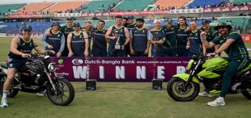 Australia Crush Bangladesh by 7 Wickets to Seal T20I Series Sweep