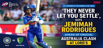 Jemimah says AUS never batters settle before Lord's Cricket Ground clash
