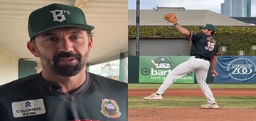 Former ENG World Cup Winner Liam Makes Professional Baseball Debut