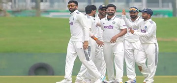 Padikkal's Fifty Helps IND Secure Rain-Affected Final-Day Draw vs ENG