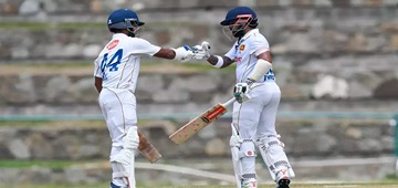 Sonal Dinusha & Kusal Mendis put Sri Lanka firmly in control