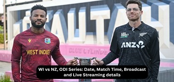 WI vs NZ ODI Series: Full Schedule, Match Dates, Venues and Timings