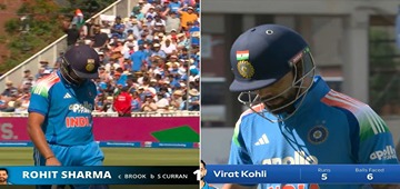 RoKo Fall Early as India Stumble in Chase Against England