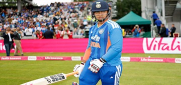 Vaibhav Hits Maiden India T20I Half Century Against Zimbabwe