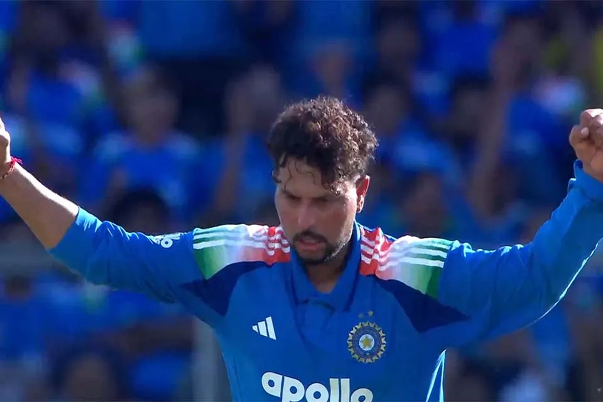 Kuldeep Yadav Completes 200 ODI Wickets, Breaks Multiple Records